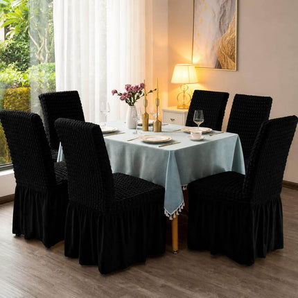 Set 6 Huse Universale pentru Scaune cu Volanas