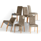 Set 6 Case Scaune din Catifea