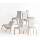 Set 6 Case Scaune din Catifea