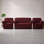 Set Huse Elastice Canapea 3 Locuri + 2 Huse Fotolii