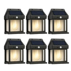 Set 6 Lămpi Solare Premium „Vintage Style” – Senzor de Mișcare și 3 Moduri Inteligente