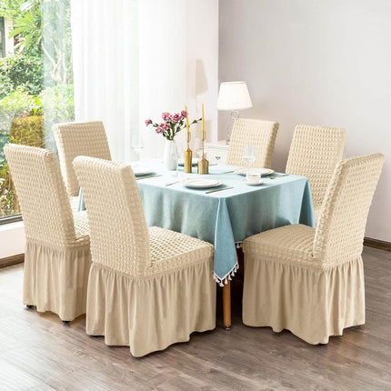 Set 6 Huse Universale pentru Scaune cu Volanas