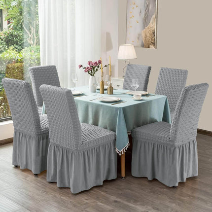Set 6 Huse Universale pentru Scaune cu Volanas