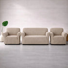 Set Huse Elastice Canapea 3 Locuri + 2 Huse Fotolii