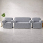 Set Huse Elastice Canapea 3 Locuri + 2 Huse Fotolii