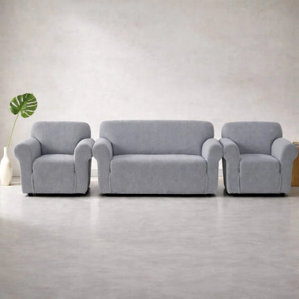 Set Huse Elastice Canapea 3 Locuri + 2 Huse Fotolii
