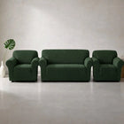 Set Huse Elastice Canapea 3 Locuri + 2 Huse Fotolii
