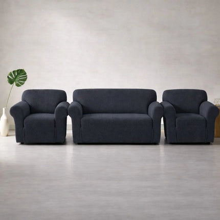 Set Huse Elastice Canapea 3 Locuri + 2 Huse Fotolii