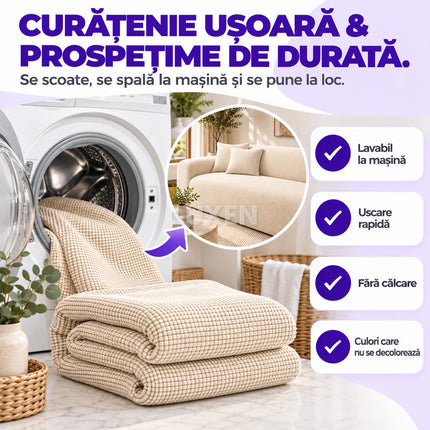 Husa Canapea 3 Locuri Supra-Elastica