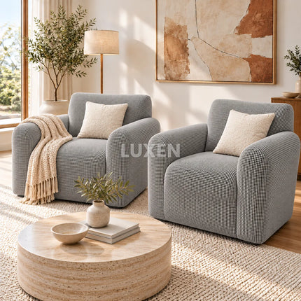 Set 2 huse pentru fotolii supra-elastice
