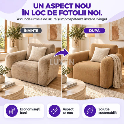 Set 2 huse pentru fotolii supra-elastice