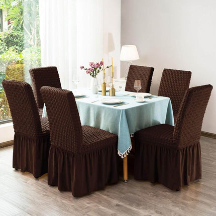 Set 6 Huse Universale pentru Scaune cu Volanas