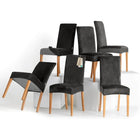 Set 6 Case Scaune din Catifea