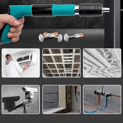Pistol manual pentru fixare nituri si cuie
